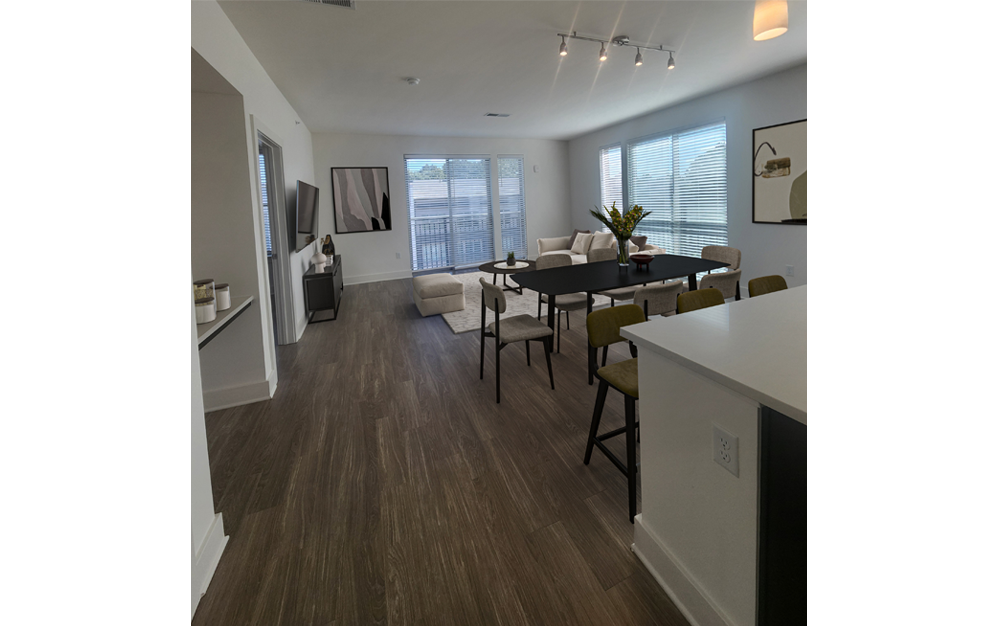 Oasis - 2 bedroom floorplan layout with 2 bathrooms and 1305 square feet (Kitchen
)