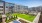 a courtyard in front of a building